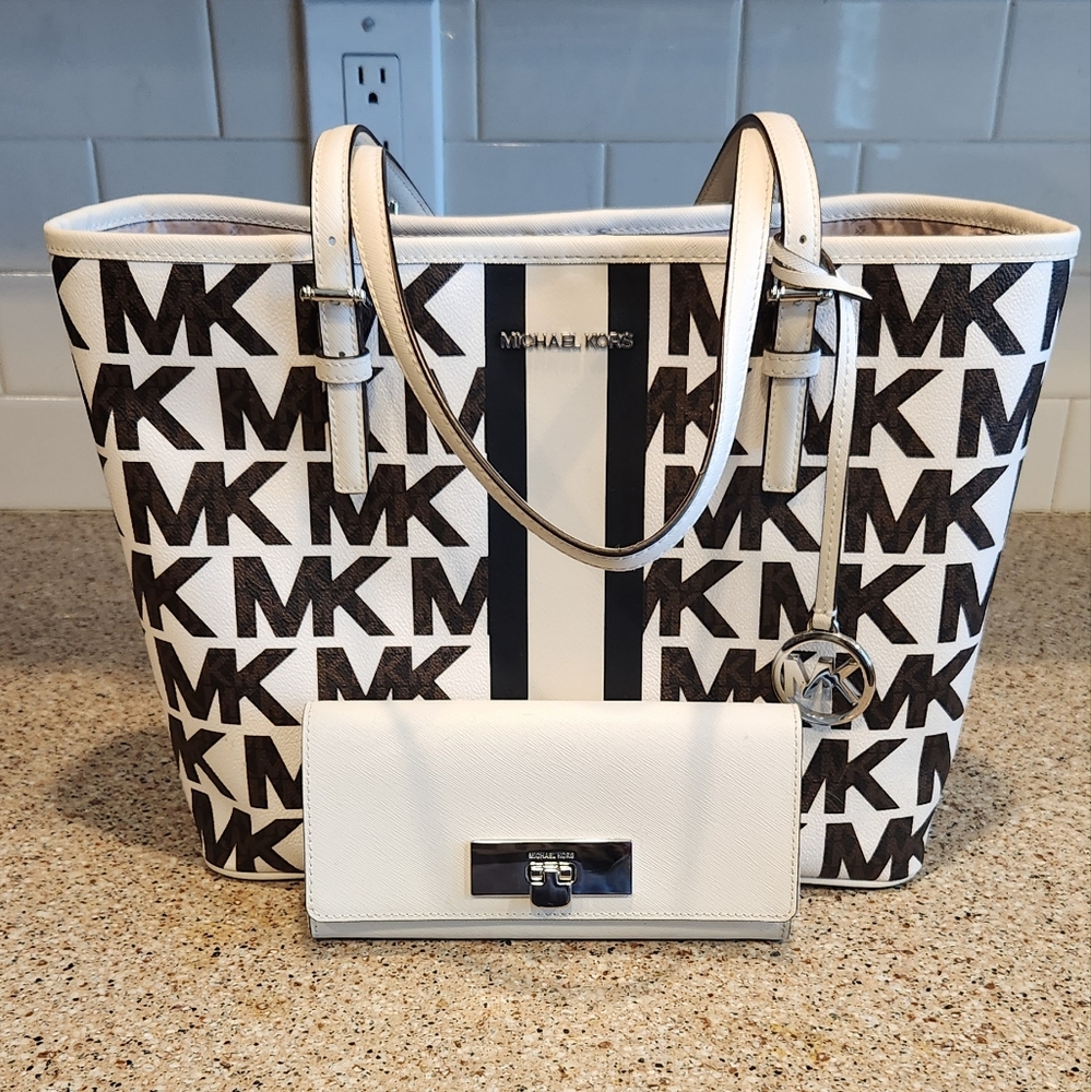 Michael Kors Tote Bag and Wallet